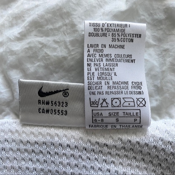 Vintage 90’s Nike Blue & White Patterned Windbreaker - Picture 6 of 6